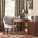 Tapis rouge foncé Feagin