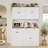 Straun Pull-out Trash Cabinet, Free Standing Kitchen Storage Cabinet, For Kitchen Living Room-634120378