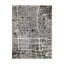 « phoenix arizona city map black », impression sur toile tendue-958561365