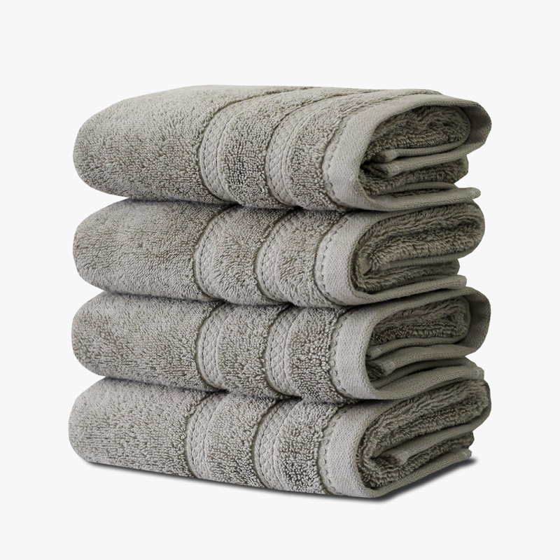 Ensemble de bain True Comfort, Tanné, Serviettes de bain - paquet de 4