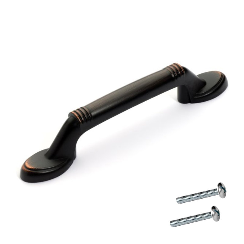Poignée arche 3 po central Super Saver, Bronze huilé