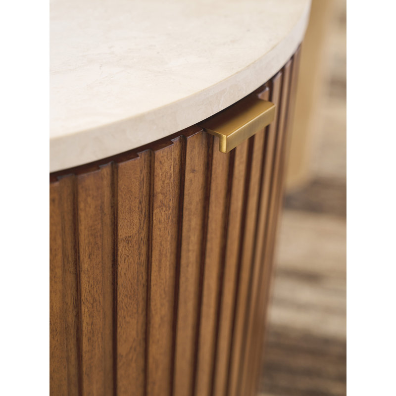 La Costa Marble End Table