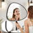 Modern Asymmetrical Aluminum Framed Mirror for Bedroom, Living Room-717478281