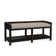 Banc de rangement en osier Glinda