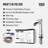 Niko 11" H Single Handle Vessel Sink Bathroom Faucet  with Pop-up Drain-14765322-28294655