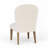 Marielle Upholstered Arch Dining Chair, Cocoa/White Sand-154686935