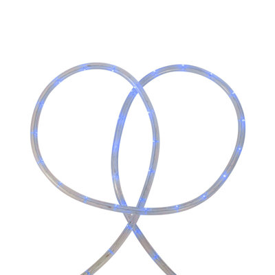 18' Blue LED Christmas Rope Lights