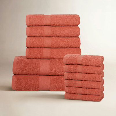 12-Piece Quick-Drying Cotton Towel Set