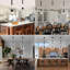 Luminaire suspendu simple à 1 lumière DEL