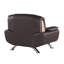 Fauteuil Larrabee de 119,38 cm de large assorti en cuir-33737777