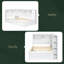 Lit de jour simple en bois avec tablettes de rangement, USB et lit gigogne-61285238