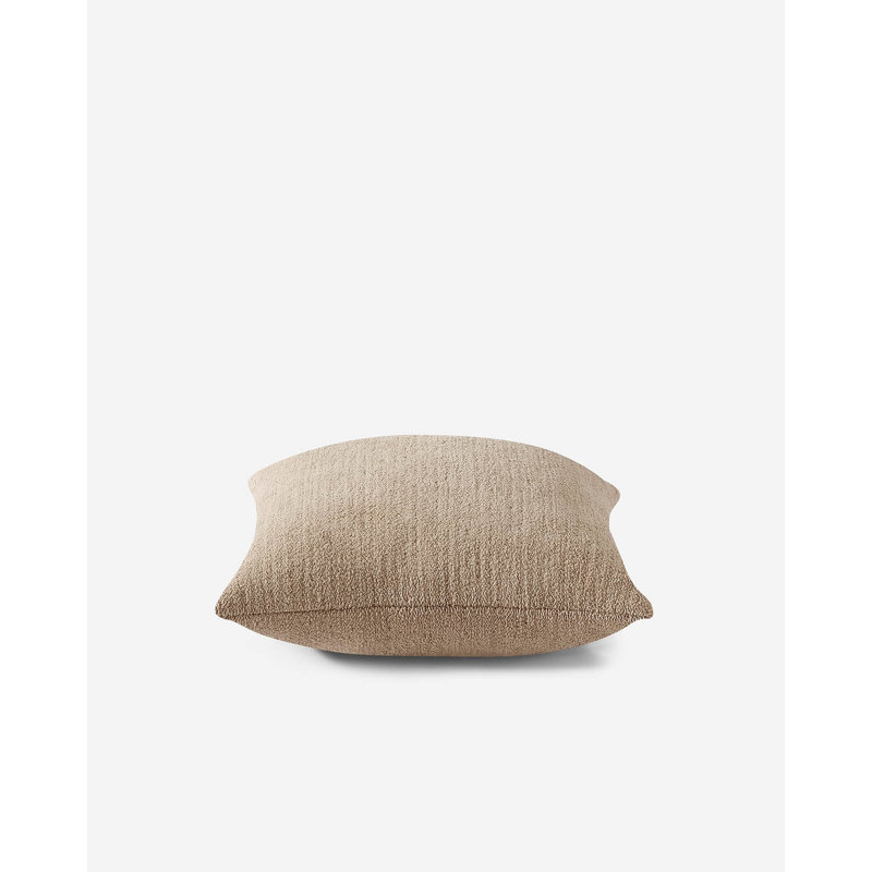 Snug Square Pillow Cover & Insert, 20" H x 20" W, Biscotti
