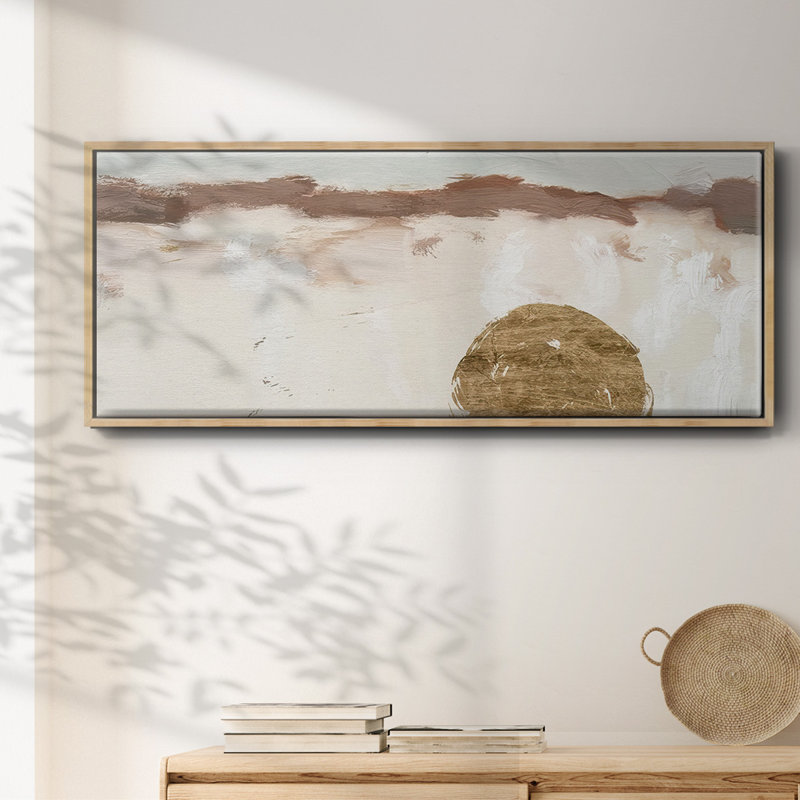 Winter Medallion III- Framed Canvas