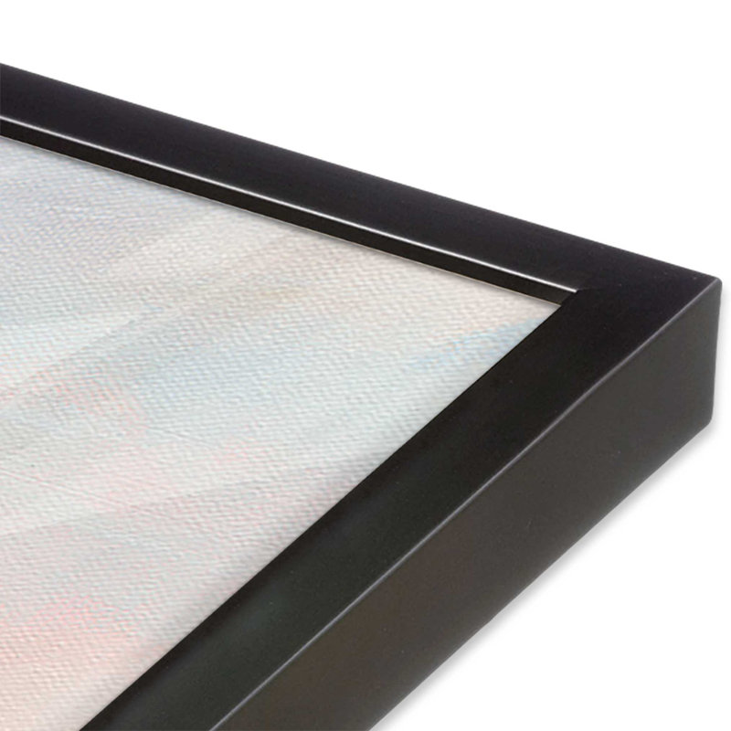 «Hazy Beach at Dawn I», reproduction, H 12,25 po x l 15,25 po, Zinc patiné