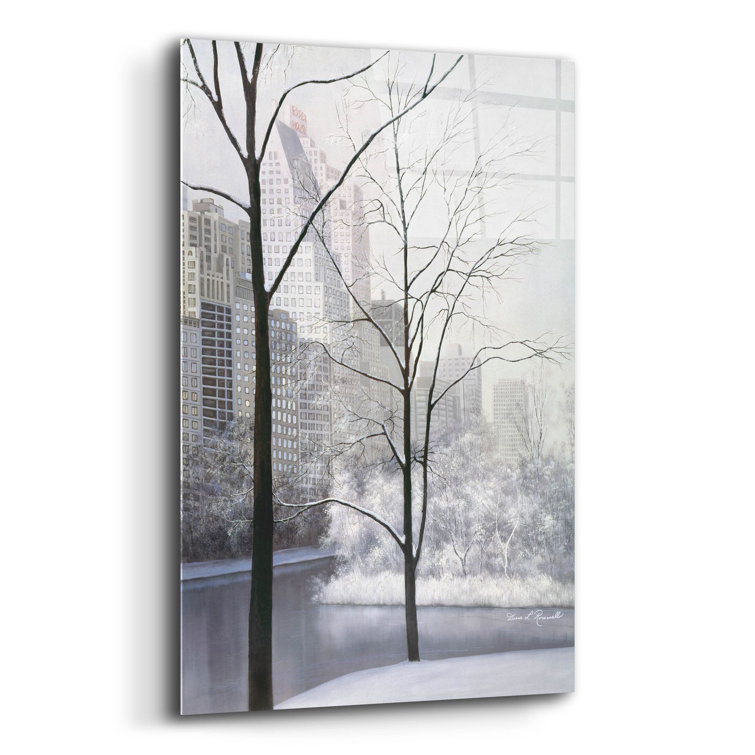 Central Park On Plastic/Acrylic by Diane Romanello Print