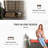 Patio wicker storage stool, outdoor PE cane patio furniture, 2 in 1 large volume rectangular garden storage box with handles and cushions