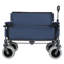 Chariot pliant 3 en 1 avec siège de banc - capacité de 500 lb, pneus de plage de 9 po x 4 po pour le camping et la plage-122456821