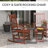 Drayvon Solid Wood Rocking Chair
