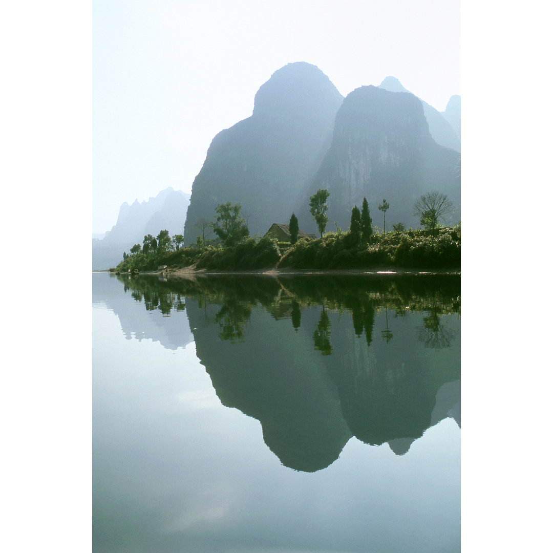 Li River von KingWu - Druck auf Leinwand ohne Rahmen