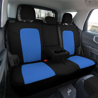 Neoprene Car Seat Covers Rear Set Custom Fit for 2021-2024 Ford Bronco Sport