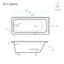 Baignoire en alcôve 60 "x 30" Voltaire-244574831-156360664