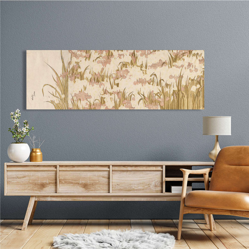 Grass by Katsushika Hokusai - Wrapped Canvas Panoramic Print, 40cm H x 120cm W x 4cm D