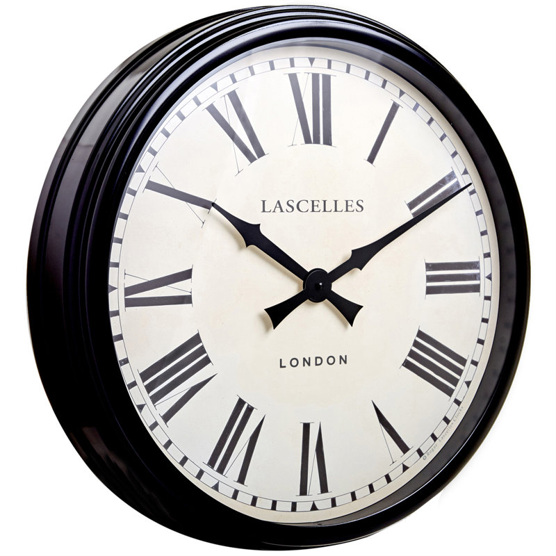 Large Metal Wall Clock - 58cm