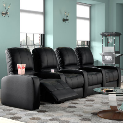 Home Theater Row Seating (Row of 4) by Latitude Run