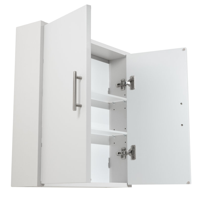 Simplicity Particleboard Bathroom Cabinet, Satin White