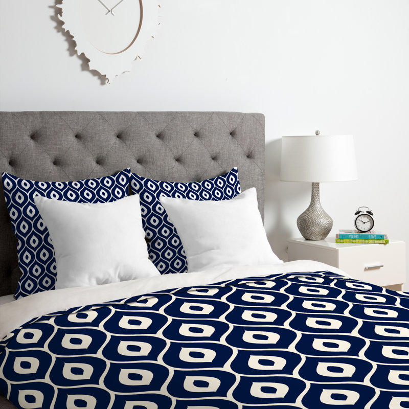 Aimee St Hill Geometric Shapes Duvet Cover, Twin/Twin XL Duvet Cover + 1 Standard Sham