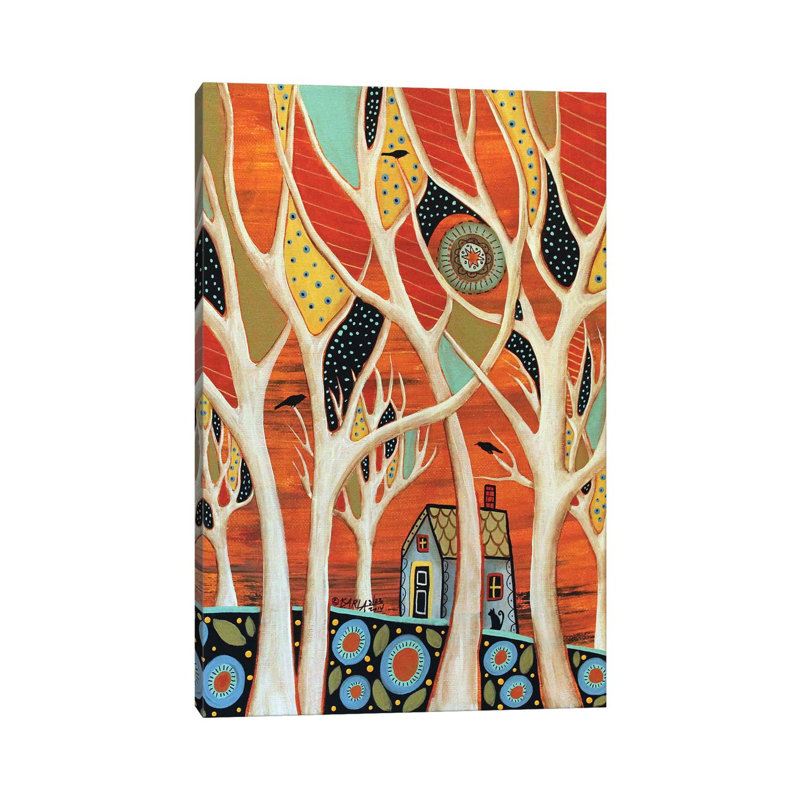 White Trees I by Karla Gerard - Wrapped Canvas Gallery-Wrapped Canvas Giclée, 66.04cm H x 66.04cm W