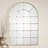 Santino Metal Arch Window Wall Mirror