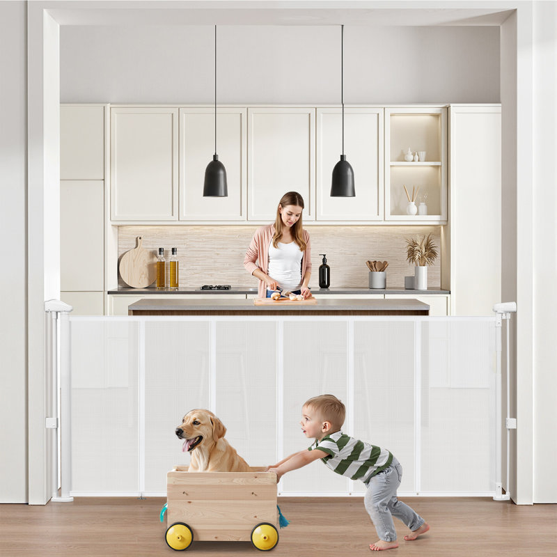 Plastic Pressure Mounted Pet Gate