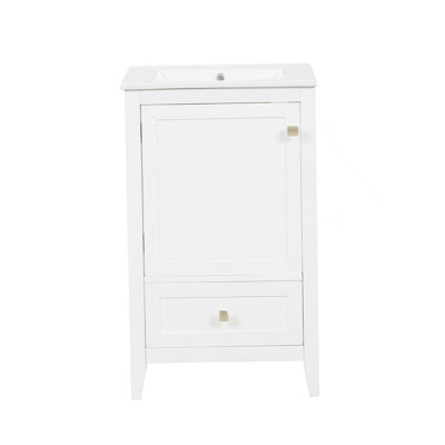 Meuble-lavabo avec lavabo 20 po