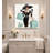 Luxury Stroll: Tiffany-Inspired Glam Canvas Wall Art-257239472