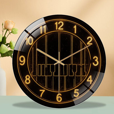 Horloge murale avec horloge murale 12 po