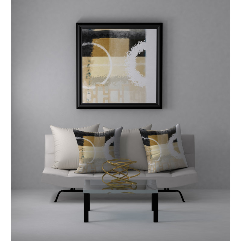 Reversible Throw Pillow, 24" x 24"