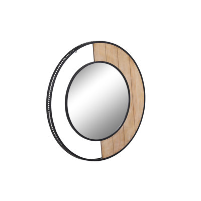 Yearby Metal Flat Wall Mirror