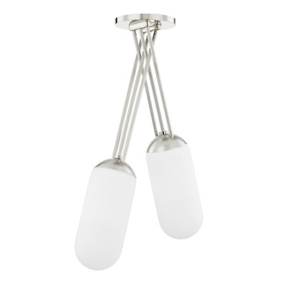 Luminaire suspendu 2 lumières Palisade 20 "par Kelly Behun pour Hudson Valley Lighting