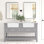 Ensemble de meuble-lavabo double 60 po Pelaghia