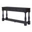 Console Console de 63 po de long avec tiroirs et tablette pour le vestibule, le couloir et le salon-1229655082