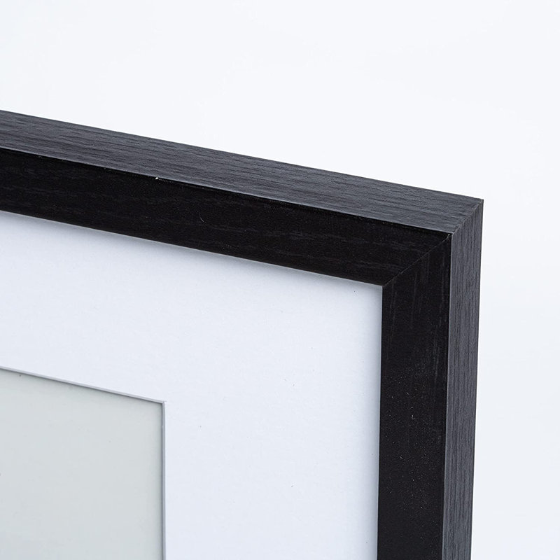 Niambh Rectangular Picture Frame, Black, 12" x 16"