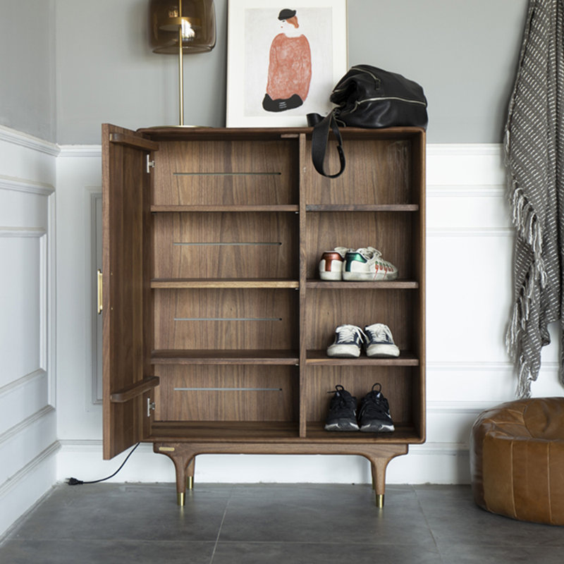Simple Retro Storage Shoe Cabinet