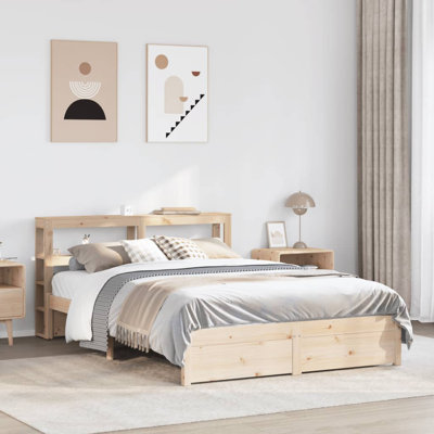 Solid Wood Bed Frame