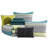Yellow/Blue Microfiber 10 Piece Comforter Set-679988019