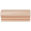 Novecento Moldura 5.1" x 2.1" Glossy Ceramic Chair Rail Tile Trim in Pink