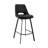 Asya Swivel Counter or Bar Height Armless Bar Stool with Footrest in Faux Leather and Metal-1794109053-1815977821-1794109055