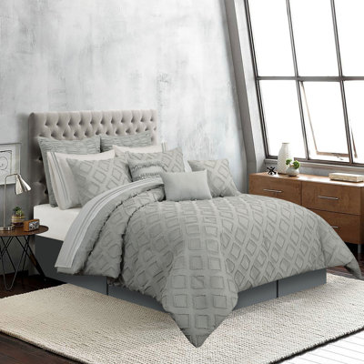 Ensemble d'édredon en microfibre 7 pièces
