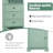 Austi 69" Triangle Tall Cabinet With 3 Drawers And Adjustable Shelves -1512841378