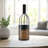 Metal Wine Bottle with Battery Operated Candle